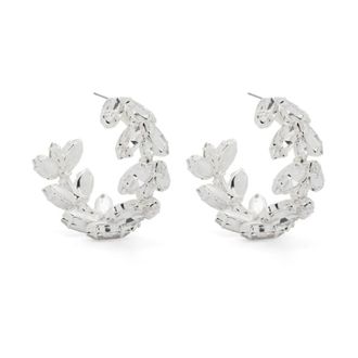 Magda Butrym Zilveren Oorbellen - Dames - Oorbellen - Grijs - ONE Size - Accessoires