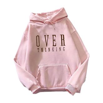 Generic Deals of The Day Sale Prime Sweatshirts for Women UK Plus Size European And American Solid Color Loose Ladies Sweater 2023 Spring And Autumn One Black