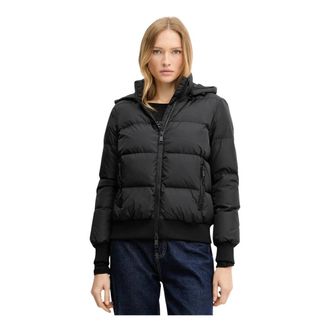 A|X Armani Exchange Donsjack - Dames - Gewatteerde jassen - Zwart - L - Polyester - Jassen