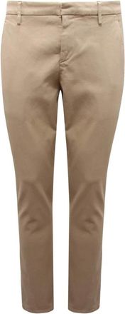 Dondup Heren, Broeken, Beige, Maat: W34