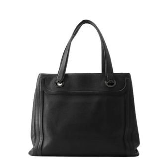 Bulgari Pre-owned Tote Bags, female, Black, Size: ONE SIZE Pre-owned Vintage Tote Bag
