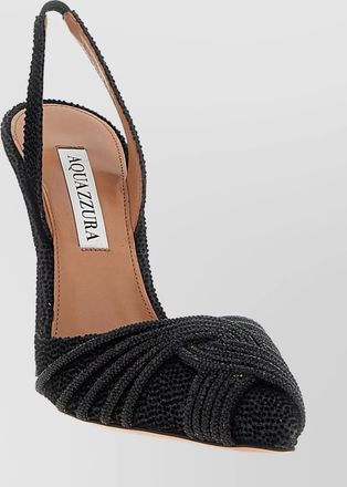 Aquazzura slingback pump featuring knotted detail
