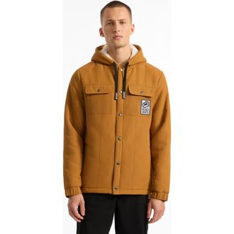 Ecko Simple Confidence shearling Lined Jacket in Tims at Nordstrom, Size Xxx-Large