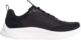 Calvin Klein Sneakers - Heren - Sneakers - Zwart - 44 EU - Polyester - Schoenen