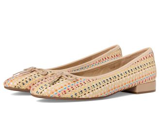 Vaneli Theo Womens Flat Shoes Natural Holdo : 9.5 M (B), Faux Leather