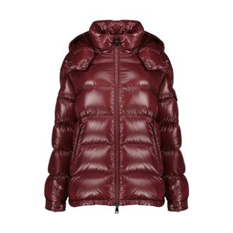 Moncler unisex, Jassen, Rood, Maat: XS Nylon