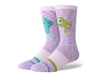 Stance Scare Floor Crew Knee High Socks Shoes Lavender : SM (US Mens Shoe 3-5.5 - Womens Shoe 5-7.5), Cotton/Nylon/Polyester