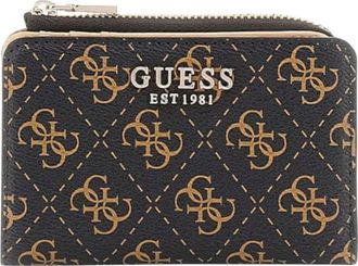Guess Laurel Portemonnee - Dames - Portefeuilles - Bruin - ONE Size - Accessoires
