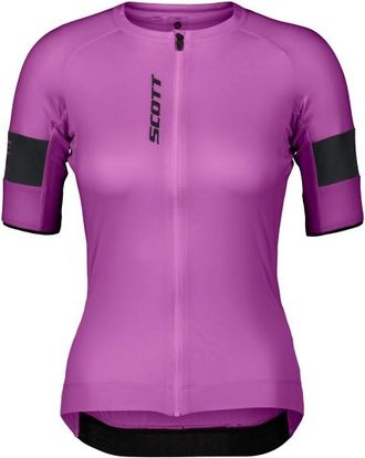 Scott Jersey Endurance Pro S/S Velotrikot für Damen | lila