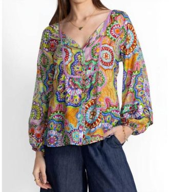 Johnny Was Jannika Shirt In Napperon