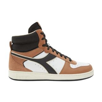 Diadora Witte Su&egrave;de High Top Sportieve Sneakers - Heren - Sneakers - Veelkleurig - 44 1/2 EU - Su&egrave;de - Schoenen