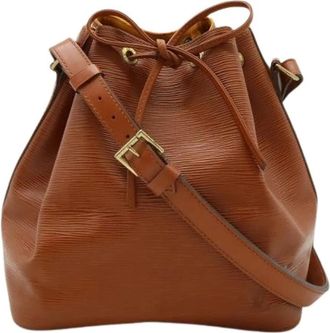 Louis Vuitton Pre-owned Bucket Bags, female, Brown, Size: ONE SIZE Pre-owned Bucket Bag