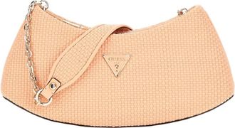 Guess Phaedra Schoudertas - Dames - Schoudertassen - Beige - ONE Size - Polyester - Tassen