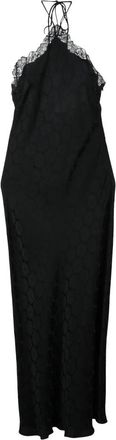 Stella McCartney Lingerie Jurk - Dames - Maxi kleedjes - Zwart - M - Kleedjes