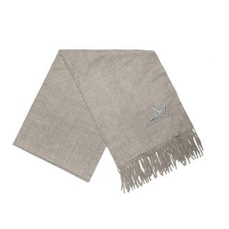 Marc Ellis Pa&ntilde;uelo cuadrado con flecos - Accessories - Mujer - Gris - ONE SIZE