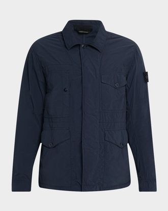 Stone Island Men & apos;s Ghost Nylon Field Jacket