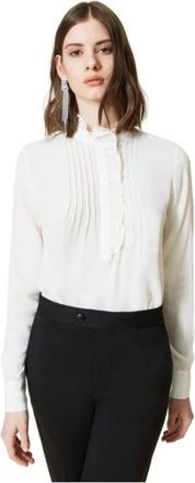 Twinset Mujer, Blusas y Camisas, Blanco, Talla: L
