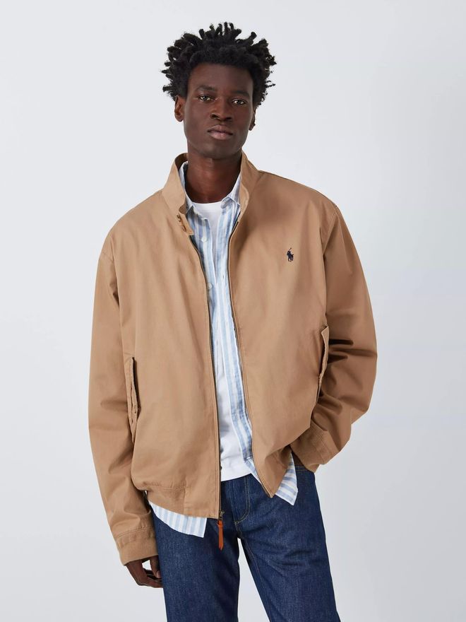 Polo brown jacket online