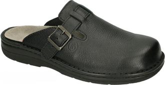 Berkemann Max-Plus - Heren - Slip ons - Zwart - 40 1/2 EU - Leer - Schoenen
