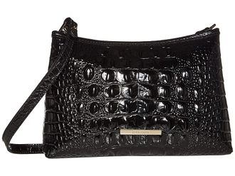 Brahmin Melbourne Lorelei Shoulder Bag Womens Handbags Black, Leather