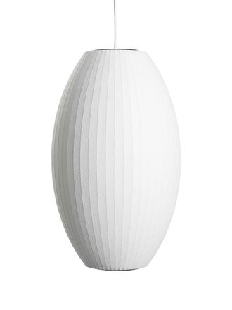 HAY large Nelson Cigar Bubble pendant lamp - unisex - Webbing Polymer - One Size - White