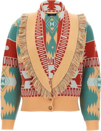 Alanui Multicolor Wool Womens Cardigan