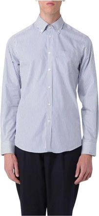 Paul & Shark Stijlvolle Overhemden Collectie - Heren - Casual Overhemden - Blauw - M - Overhemden