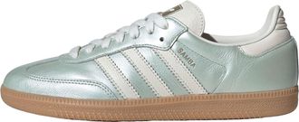 adidas (WMNS) adidas Samba OG Linen Green Metallic IG1965