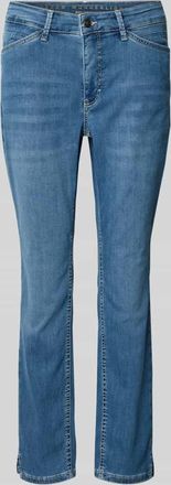 M.A.C Slim Fit Jeans aus Baumwoll-Mix Modell DREAM SUMMER in Dunkelblau, Gr&ouml;&szlig;e 34/26