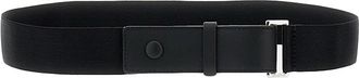 Max Mara Black Elasticated Webbing Belt