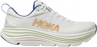 Hoka One One Mens Gaviota 5 Shoes In Frost / Gold