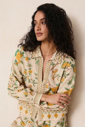 Raishma Raffey Shirt in Brown at Nordstrom, Size 14 Uk