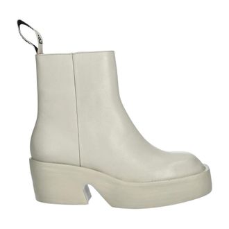 Camper Schoenen, Dames, Beige, 36 EU, Leer, Billie Enkellaarsjes