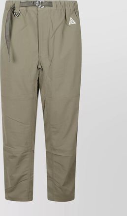 Nike logo-print straight-leg trousers