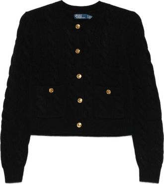 Polo Ralph Lauren Cardigan - Dames - Vesten - Zwart - L - Truien & Vesten