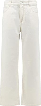 Ami Jeans met ruime pasvorm - Heren - Loose Fit Jeans - Wit - W32 - Katoen - Jeans
