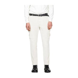 Mason's Pantaloni Cargo Chile - - Trousers - Uomo - Bianco - 3XL