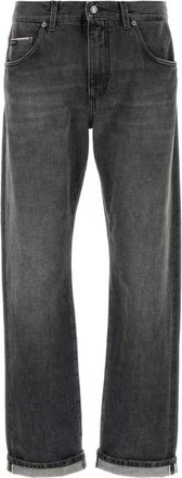 Dolce & Gabbana Breiweewerken - Heren - Regular Fit Jeans - Zwart - M - Denim - Jeans