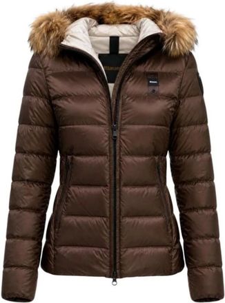 Blauer Piumino corto Arcadia - - Jackets - Donna - Marrone - L