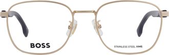 HUGO BOSS Demo Square Mens Eyeglasses BOSS 1409/F 0J5G 55