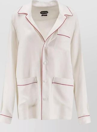 Tom Ford silk long-sleeve shirt