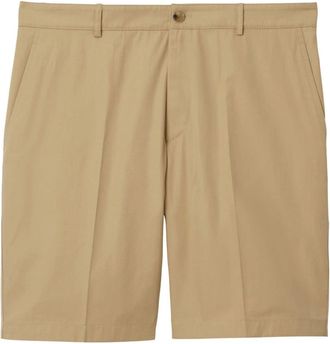 Burberry cotton shorts - men - Cotton/Cotton - 52 - Neutrals