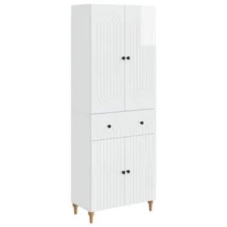 vidaXL Juego De Armarios 2 Uds. Madera De Ingenier&iacute;a Vidaxl