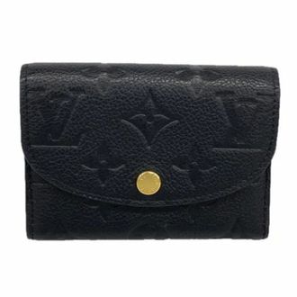 Louis Vuitton Pre-owned Wallets, female, Black, Size: ONE SIZE Pre-owned Card Case