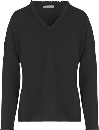 Allude V-neck Wool and Cashmere Jumper