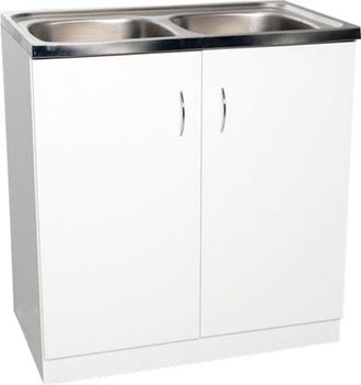OEM Mueble Lavabo Individual 80x60 Blanco
