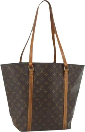 Louis Vuitton Pre-owned Tote Bags, female, Brown, Size: ONE SIZE Pre-owned Vintage Monogram Tote