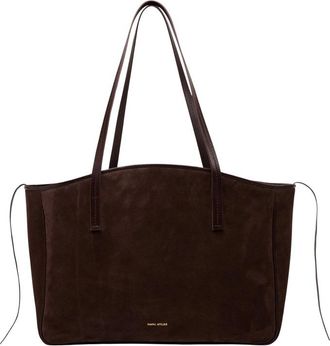 Manu Atelier Large Du Jour Suede Tote Bag