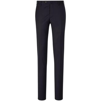 Pantaloni Torino Katoenen chino broek - Heren - Broeken - Blauw - Maat: XL Katoen