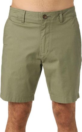 O'Neill Jay Stretch Cotton Shorts in Sage at Nordstrom, Size 28